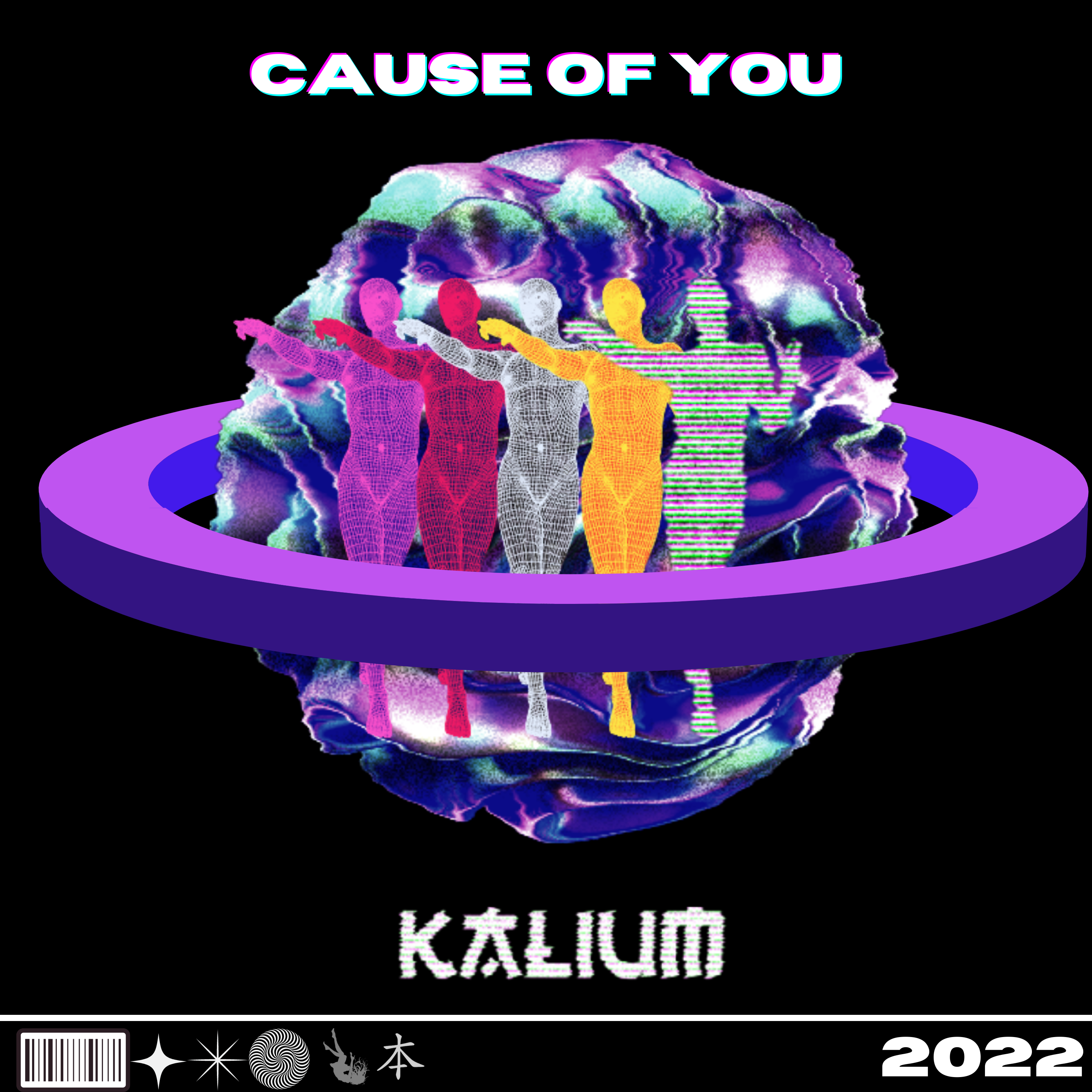 CAUSE OF YOU Artwork
